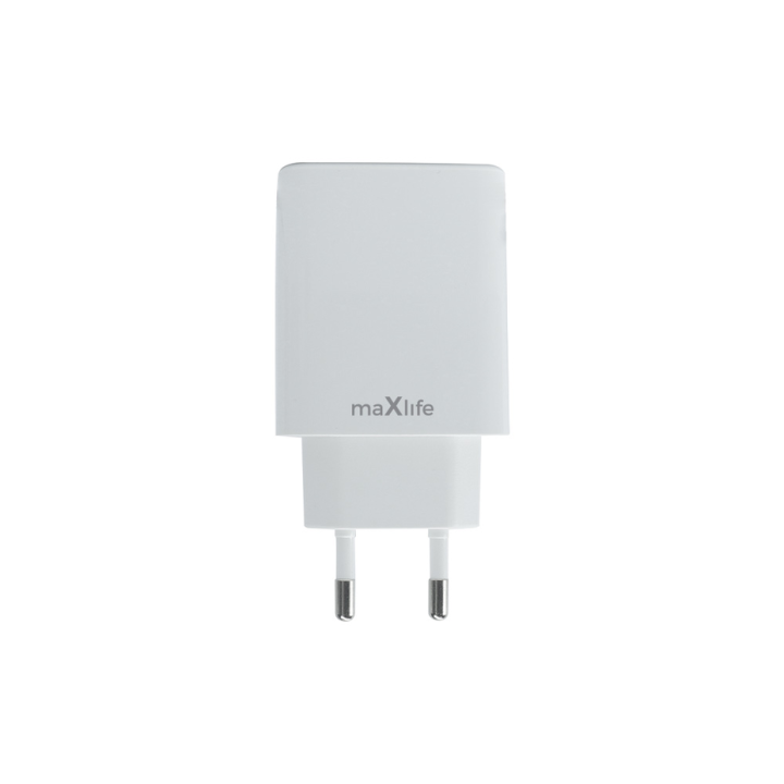 Universal φορτιστής USB 2.1A διπλός σε λευκό χρώμα ΓΕΝΙΚΗΣ ΧΡΗΣΗΣ U...