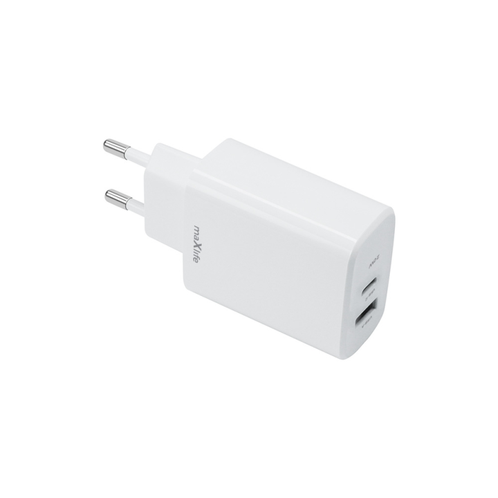 Universal φορτιστής USB 2.1A διπλός σε λευκό χρώμα ΓΕΝΙΚΗΣ ΧΡΗΣΗΣ U...