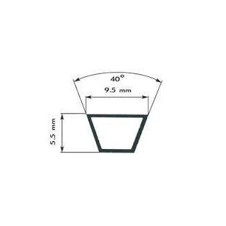Ιμάντας τραπεζοειδής πλυντηρίου ρούχων 12,5 Χ 1250 ΓΕΝΙΚΗΣ ΧΡΗΣΗΣ PRIMTR0001