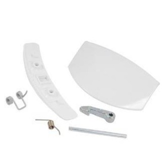 Κλείστρο (λαβή+άγκιστρο+ελατήριο) κομπλέ πόρτας πλυντηρίου ρούχων AEG/ZANUSSI  ZANUSSI KLI0084