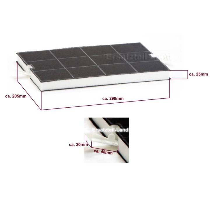 Φίλτρο άνθρακα απορροφητήρα BOSCH/SIEMENS BOSCH APCA0003