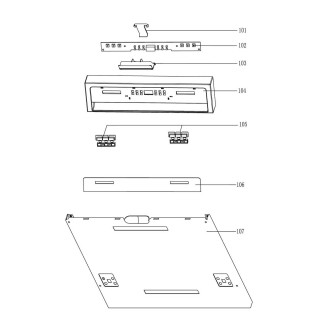 Λαβή κλείστρου πόρτας πλυντηρίου πιάτων WHIRLPOOL