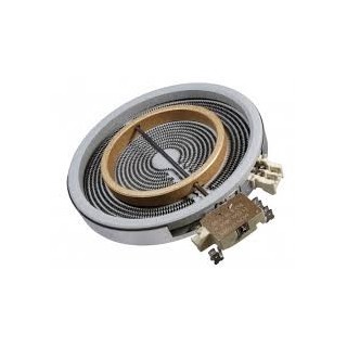 Εστία διπλή για κεραμικό πλατώ Φ180mm - Φ120mm ΓΕΝΙΚΗΣ ΧΡΗΣΗΣ