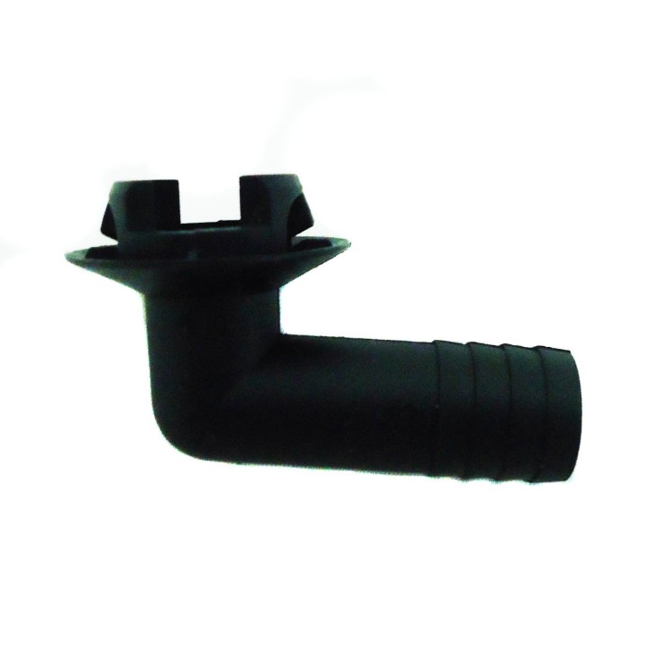 Σύνδεσμος αποχέτευσης γωνιακός για λάστιχο αποχέτευσης κλιματιστηκών