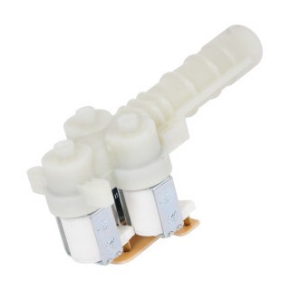 Βαλβίδες Πλυντηρίων ρούχων - Βαλβίδα (220V, τριπλή, γωνιακή, Φ8) εισαγωγής νερού πλυντηρίου ρούχων AEG/ZANUSSI