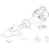 Φίλτρο για σκουπάκι BLACK&DECKER original BLACK & DECKER SKXFIL0011