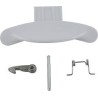 Κλείστρο πόρτας set πλυντηρίου ρούχων ARISTON/INDESIT ARISTON KLI0116