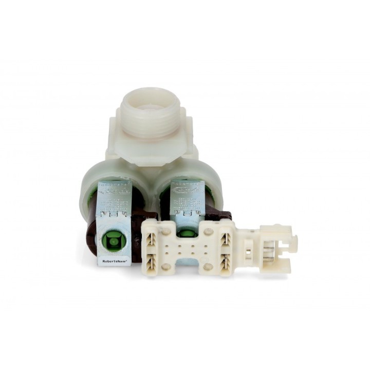 Βαλβίδα διπλή κάθετη εισαγωγής νερού πλυντηρίου ρούχων PITSOS/SIEMENS/BOSCH SIEMENS PRBAL0016