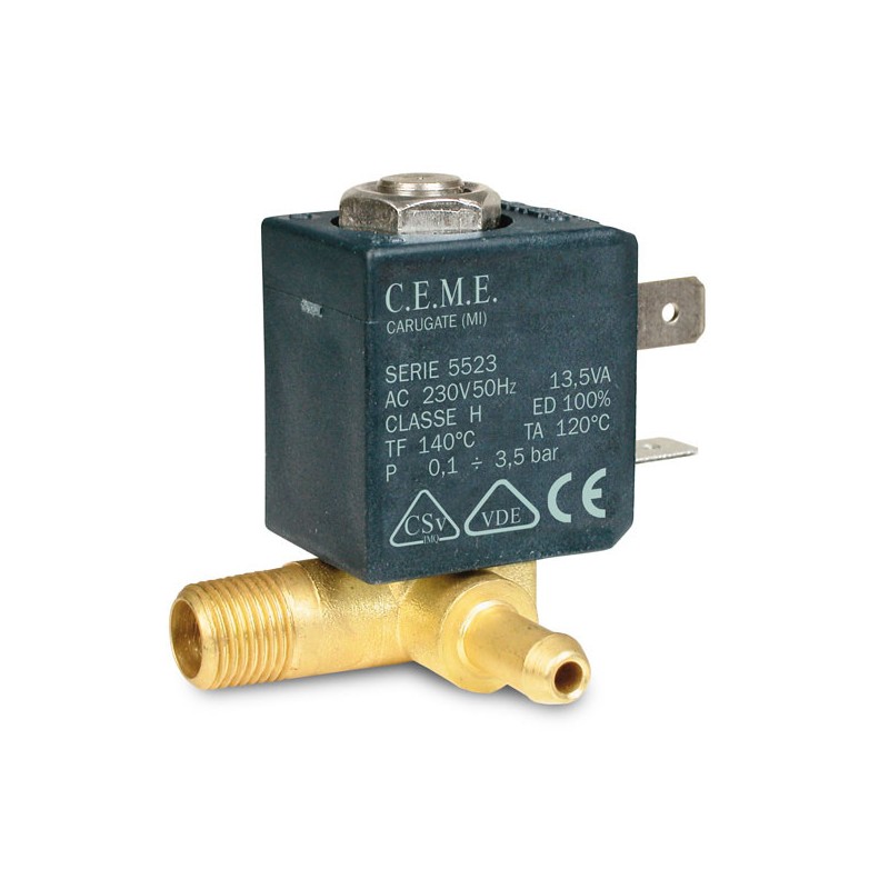 Βαλβίδα κομπλέ (πηνίο+σώμα) ατμοσυστήματος CEME/ΓΕΝΙΚΗΣ ΧΡΗΣΗΣ/STIRELLA/PHILIPS