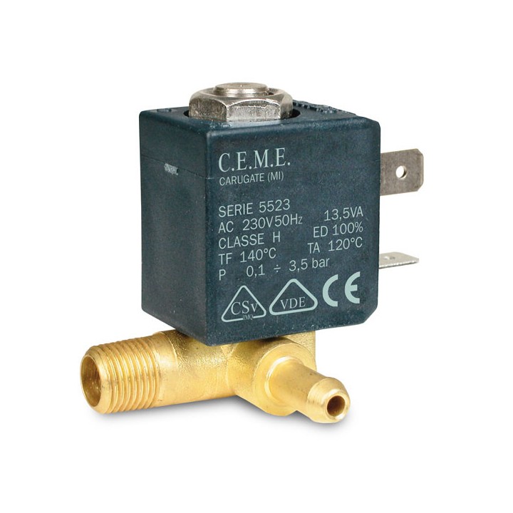 Βαλβίδα κομπλέ (πηνίο+σώμα) ατμοσυστήματος CEME/ΓΕΝΙΚΗΣ ΧΡΗΣΗΣ/STIRELLA/PHILIPS