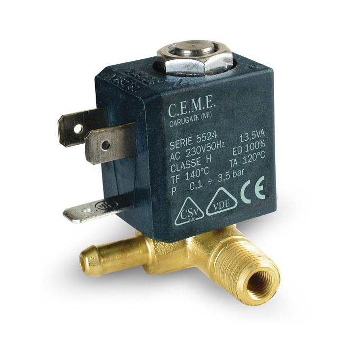 Βαλβίδα κομπλέ (πηνίο+σώμα) ατμοσυστήματος CEME/ΓΕΝΙΚΗΣ ΧΡΗΣΗΣ/STIRELLA