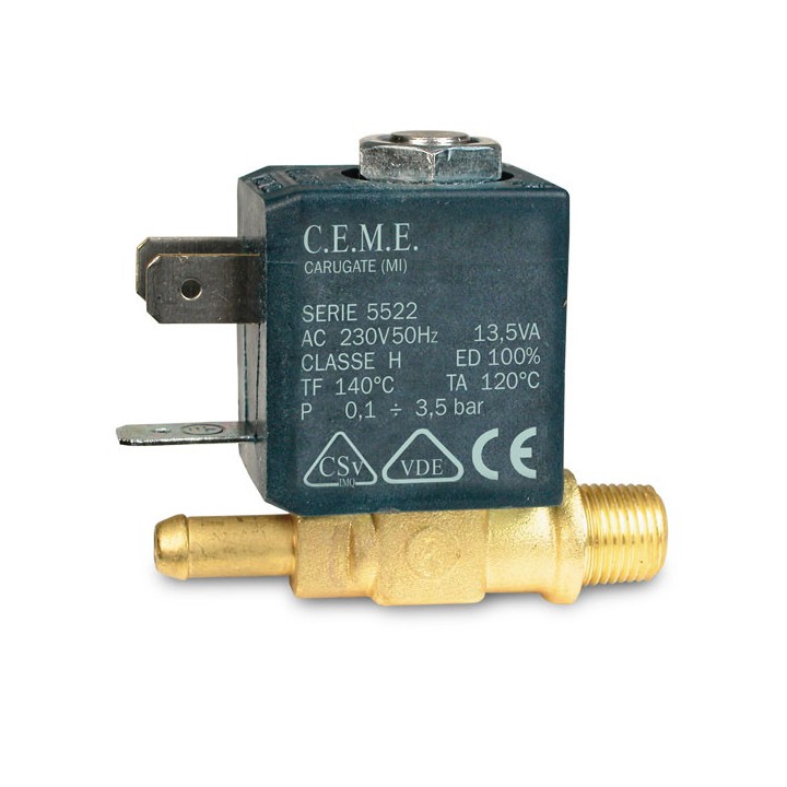 Βαλβίδα κομπλέ (πηνίο+σώμα) ατμοσυστήματος CEME/ΓΕΝΙΚΗΣ ΧΡΗΣΗΣ/STIRELLA