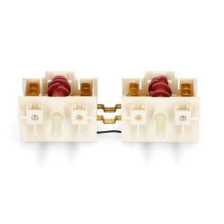 Διακόπτες Κουζίνας - Διακόπτης διπλός (7+7 θέσεων) εστιών κουζίνας ZANUSSI/KORTING/FOURLIS/ESKIMO... original