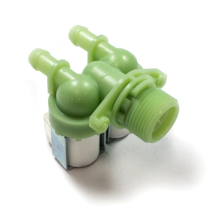 Βαλβίδα διπλή ίσια εισαγωγής νερού πλυντηρίου ρούχων CANDY/HOOVER