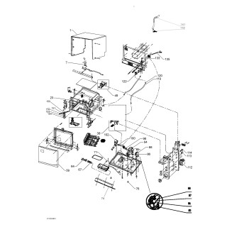 Λάστιχο πόρτας πλυντηρίου πιάτων ZANUSSI original/genuine ZANUSSI PPFLA0005