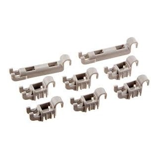 Συνδετήρες σχάρας άνω καλαθιού πλυντηρίου πιάτων BOSCH /SIEMENS original BOSCH PPSID0001