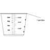 Δοχείο δοσομετρητή αρτοπαρασκευαστή IZZY/PYREX original IZZY ARKOUP0001