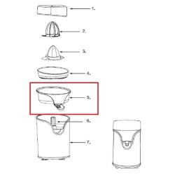 Δοχείο χυμού λεμονοστίφτη XPRESS IZZY original IZZY LEDO0001