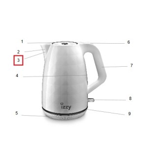 Φίλτρο (σίτα) βραστήρα Diamond blue/red/grey IZZY original IZZY ΚΑΤΗΡΓΗΜΕΝΟ