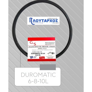 Λάστιχο καπακιού χύτρας ταχύτητος 3-5-7 λίτρων DUROMATIC