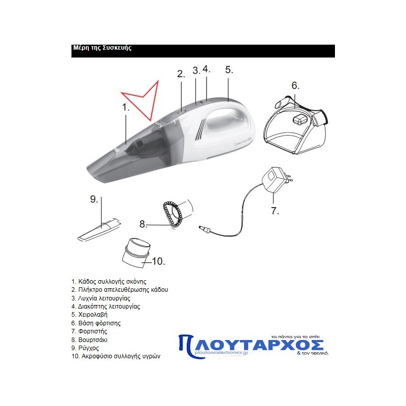 Φίλτρο για σκουπάκι επαναορτιζόμενο B 8085 IZZY original IZZY SKXFIL0003