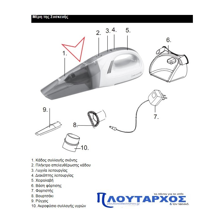 Φίλτρο για σκουπάκι επαναορτιζόμενο B 8085 IZZY original IZZY SKXFIL0003