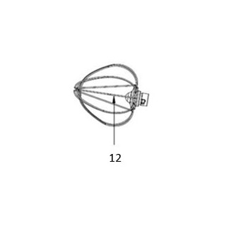 Ανοξείδωτος αβγοδάρτης κουζινομηχανής IZZY original IZZY KAYG0002