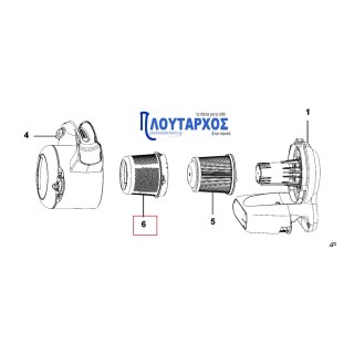 Θήκη φίλτρου για σκουπάκι BLACK & DECKER original