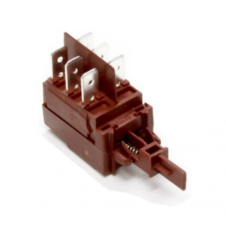 Διακόπτης πατητός με μανδάλωση πλυντηρίου ρούχων ARDO/CANDY/ZANUSSI