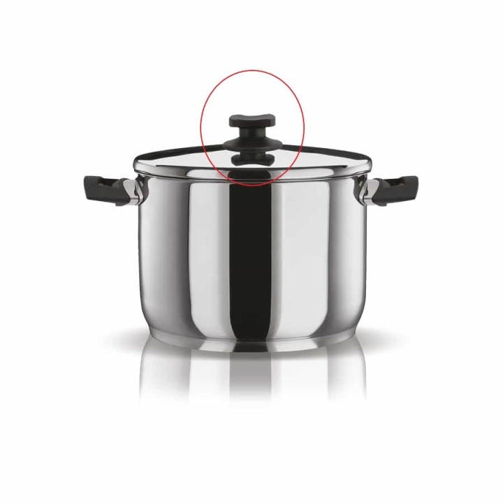 Χειρολαβή μαζί με ροζέτα καπακιού κατσαρόλας PYRAMIS CLASSIC original