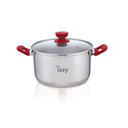 Γυάλινο καπάκι κατσαρόλα Cucina Rossa Gourmet IZZY original(χωρίς την λαβή) IZZY XITR0188