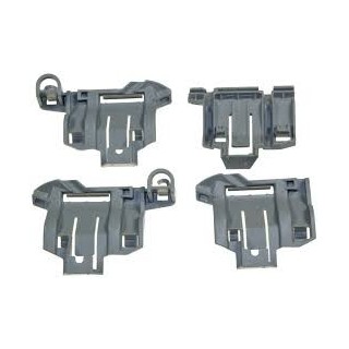 Κουμπώματα βάσεων σχάρας κάτω καλαθιού πλυντηρίου πιάτων BOSCH/SIEMENS original