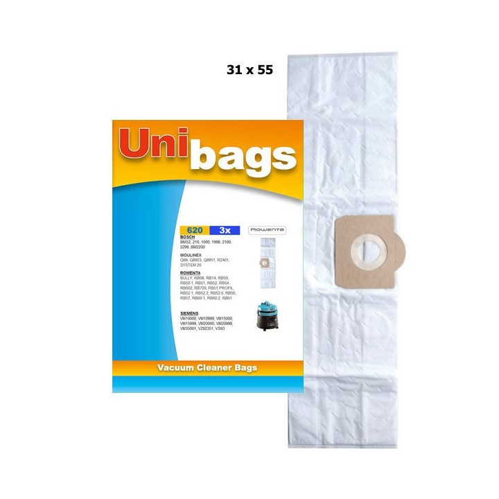 Σακούλα ηλεκτρικής σκούπας ROWENTA/KARCHER/AEG/BOSCH/DELONGHI/HOOVER ROWENTA SAK0620