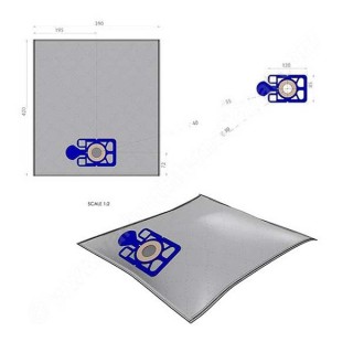 Σακούλα ηλεκτρικής σκούπας NUMATIC