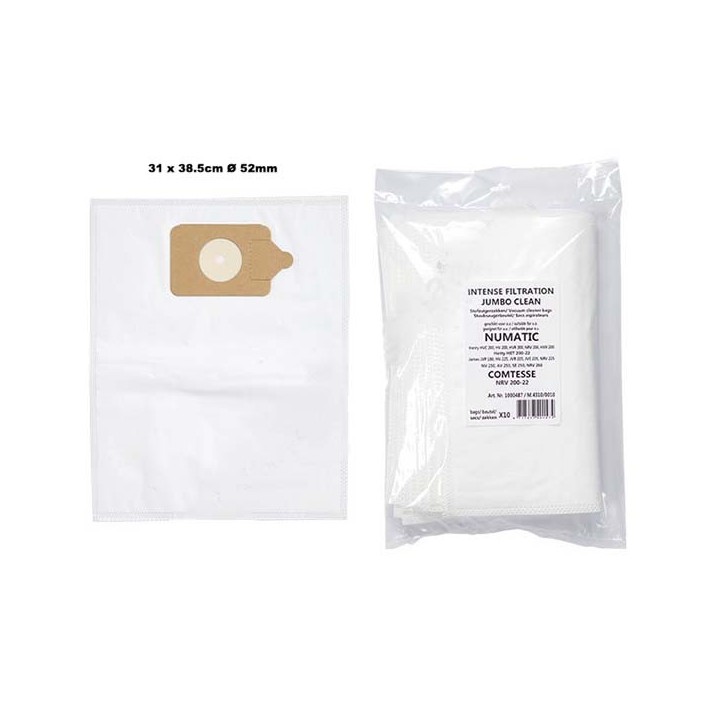 Σακούλα ηλεκτρικής ηλεκτρικής σκούπας NUMATIC ΓΕΝΙΚΗΣ ΧΡΗΣΗΣ SAK2060