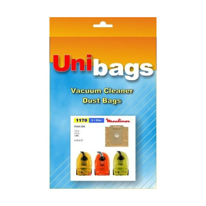 Σακούλα ηλεκτρικής σκούπας MOULINEX/SATRAP/ECOCLEAN/FILTERCLEAN/HQ/SWIRL/MALAG MOULINEX SAK1170