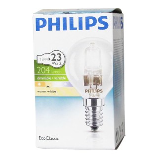 Λάμπα αλογόνου σφαιρική  ECO 18W E14 G45