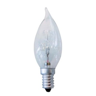 Λάμπα αλογόνου κερί με τσουνί ECO 28W E14 F35 EUROLAMP 147-88352