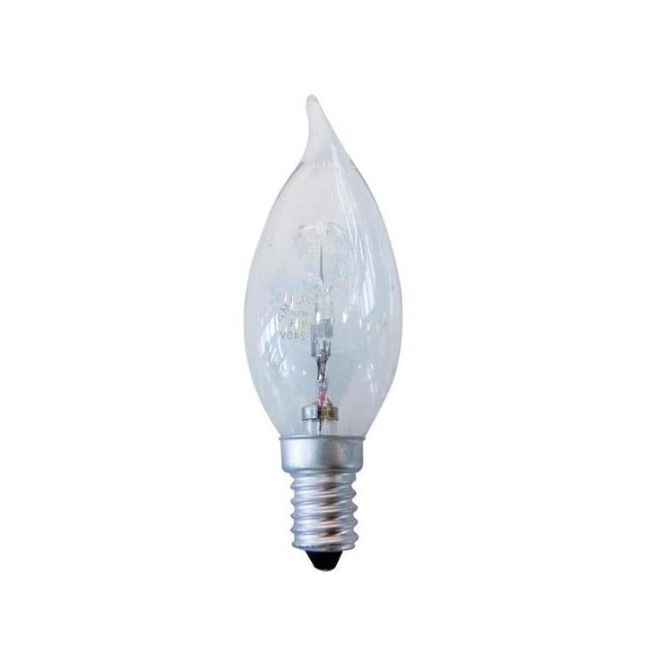 Λάμπα αλογόνου κερί με τσουνί ECO 28W E14 F35 EUROLAMP 147-88352