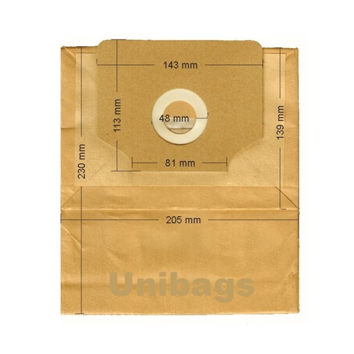 Σακούλα ηλεκτρικής σκούπας ELECTROLUX/PROGRESS