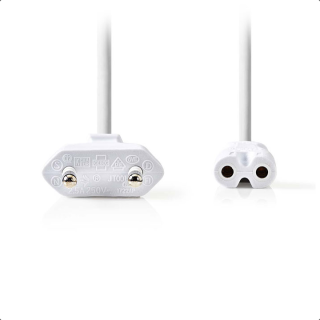 Καλώδιο τροφοδοσίας οκταράκι λευκό ΓΕΝΙΚΗΣ ΧΡΗΣΗΣ ΓΕΝΙΚΗΣ ΧΡΗΣΗΣ PTO0007