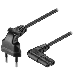 Καλώδιο τροφοδοσίας οκταράκι μαύρο γωνιακό ΓΕΝΙΚΗΣ ΧΡΗΣΗΣ ΓΕΝΙΚΗΣ ΧΡΗΣΗΣ PTO0008