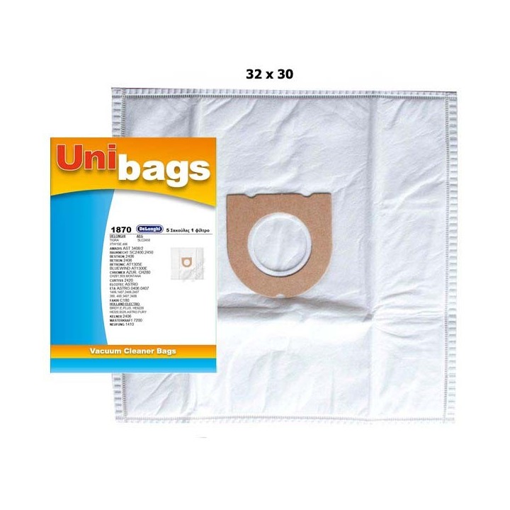 Σακούλα ηλεκτρικής σκούπας DELONGHI/BAUKNECHT/UFESA