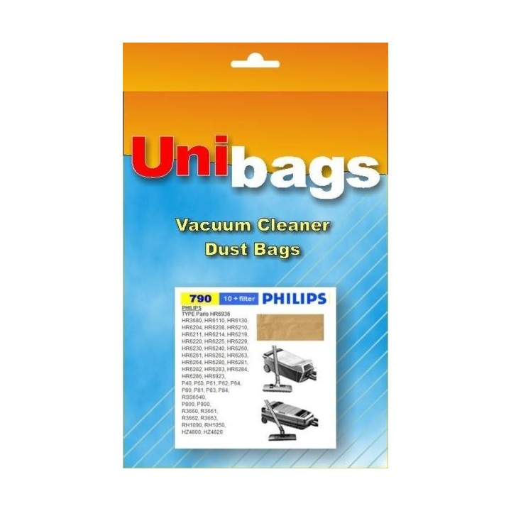 Σακούλα ηλεκτρικής σκούπας UNIVERSAL χωρίς χαρτόνι