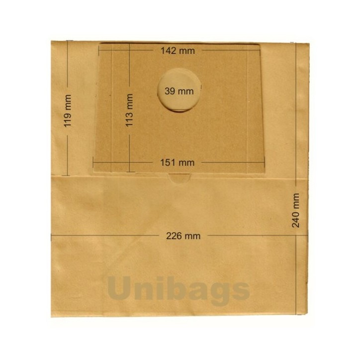 Σακούλα ηλεκτρικής σκούπας BAUER/CURTISS