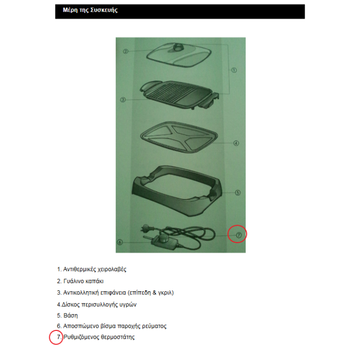 Ηλεκτρικός θερμοστάτης για μπάρμπεκιου PETRA IZZY original IZZY BARTHE0001