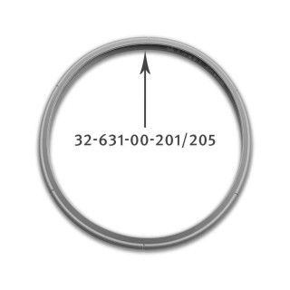 Λάστιχο χύτρας ταχύτητος 6 λίτρων  FISSLER original