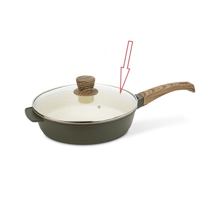 Πυράντοχο γυάλινο καπάκι IZZY Eléa original